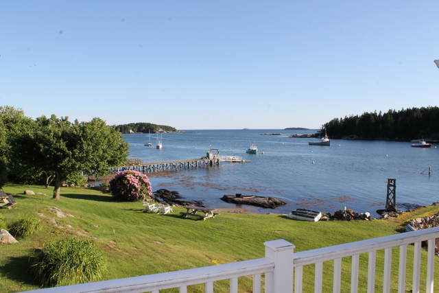 View from lower cottage deck